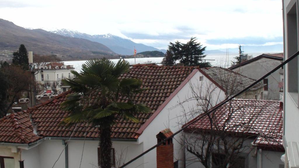 Villa Metulevi winter panoramic view of Lake Ohrid
