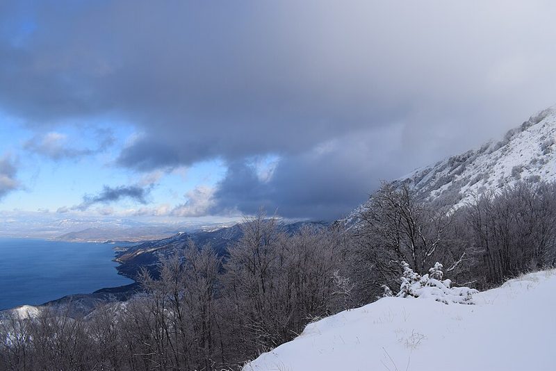 Galičica National Park overlooking Lake Ohrid